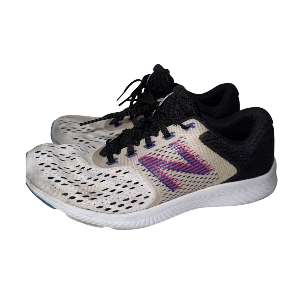 New Balance Drift Womens Running Shoes White Black WDRFTRW1 Size 9.5 B